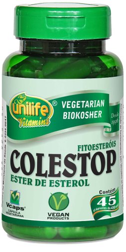 Colestop - Fitoesterois 450mg Unilife 45 Cápsulas