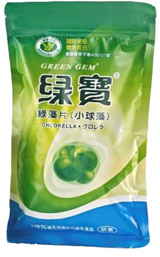 Clorella Importada 250G Com 1000 Tabletes - Green Gem