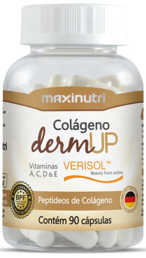 Colágeno Dermup Verisol Maxinutri 755mg 90 Cápsulas