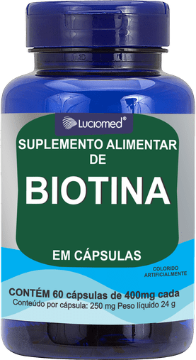 Biotina 30 mcg 60 cps Lucimed