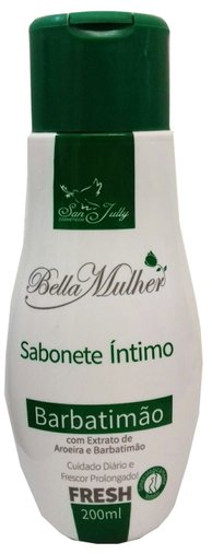 Sabonete Líquido Íntimo Barbatimão Com Extrato De Aroeira E Barbatomão - 200Ml