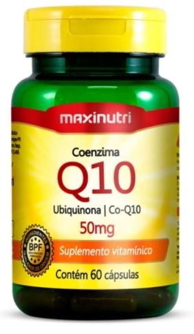 Coenzima Q10 50Mg 60 Cápsulas Maxinutri