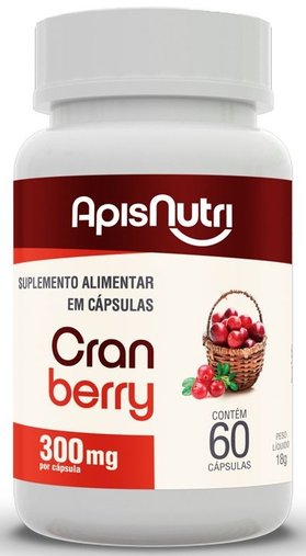 Cranberry 60 cápsulas 300mg Apsinutri