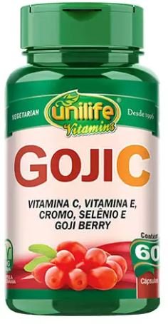 Goji Berry GojiC 60 Cápsulas 500mg - Unilife