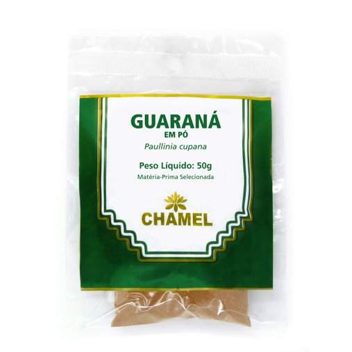 Guarana Em Po 50G Chamel