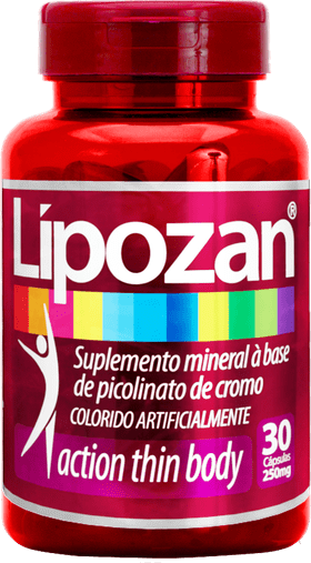 Lipozan (Picolinato de Cromo) 30 cápsulas 250mg Luciomed