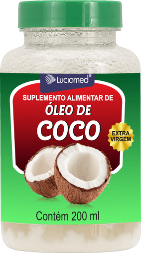 Óleo de Coco 200ml Luciomed