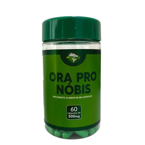 Ora Pro Nobis 60 Cps De 500Mg Extrato Verde Brasil