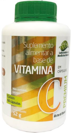 Vitamina C Premium 60 Cápsulas 500Mg Medinal