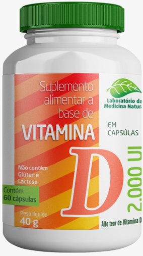 Vitamina D 2000UI 60 cápsulas Medinal