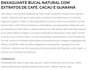 Enxaguante Bucal Natural Suavetex C/ Extrato De Café, Cacau E Guaraná 250ml